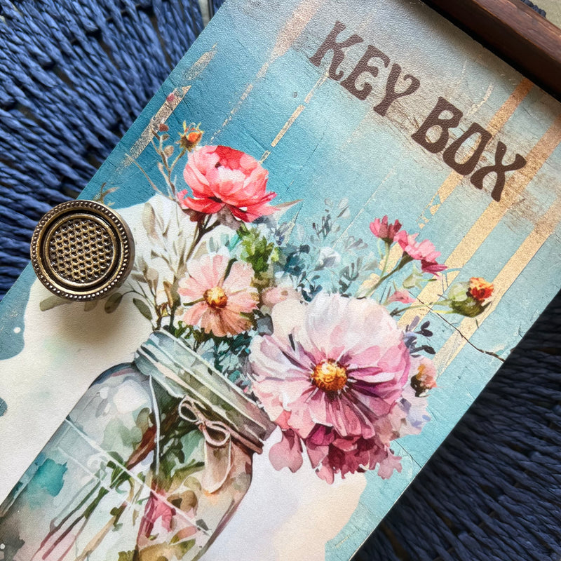 Key Boxes - Flowers In a Jar