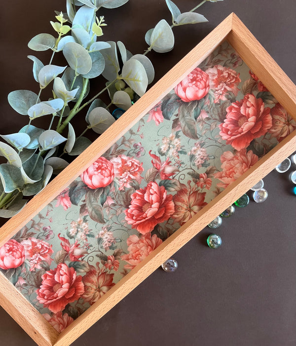 Signature Long Tray - Floral Bliss