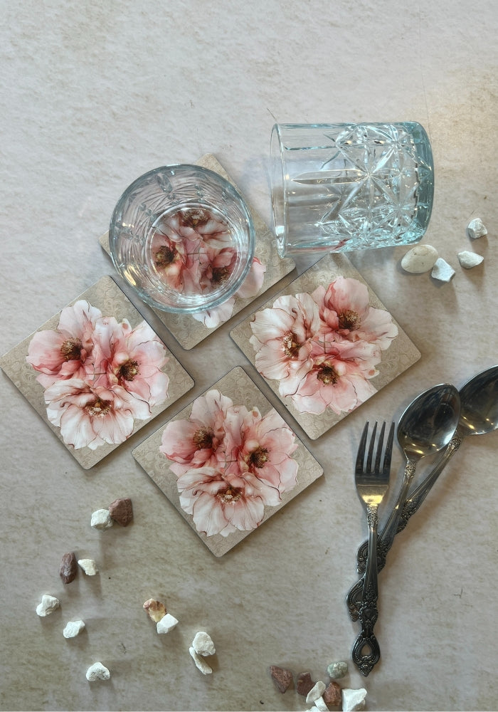 Coasters - Floral Blush