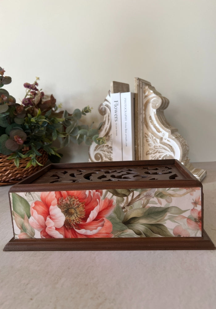 Symphony Carved Box - Floral Dance