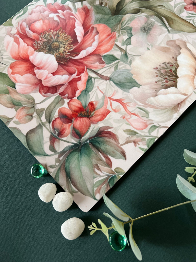 Dining Table Placemats - Floral Dance