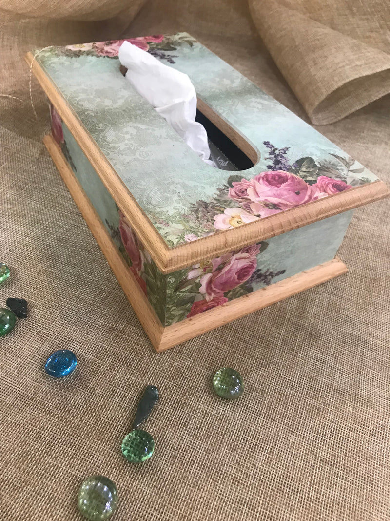 Tissue Box - The Luxury Series - Floral Fantasy