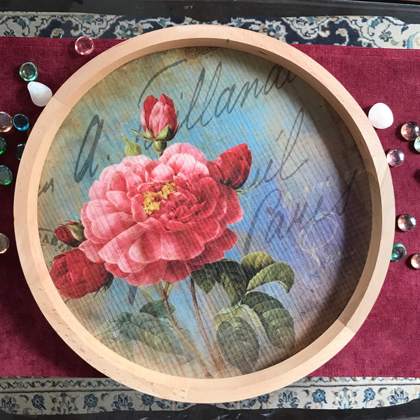 Round Tray - The Luxury Series - Fragrance