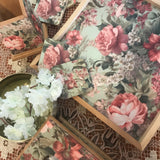 Square Tray - Luxury Series - Floral Melody