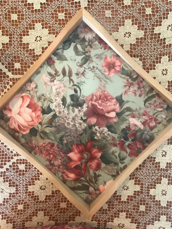 Square Tray - Luxury Series - Floral Melody