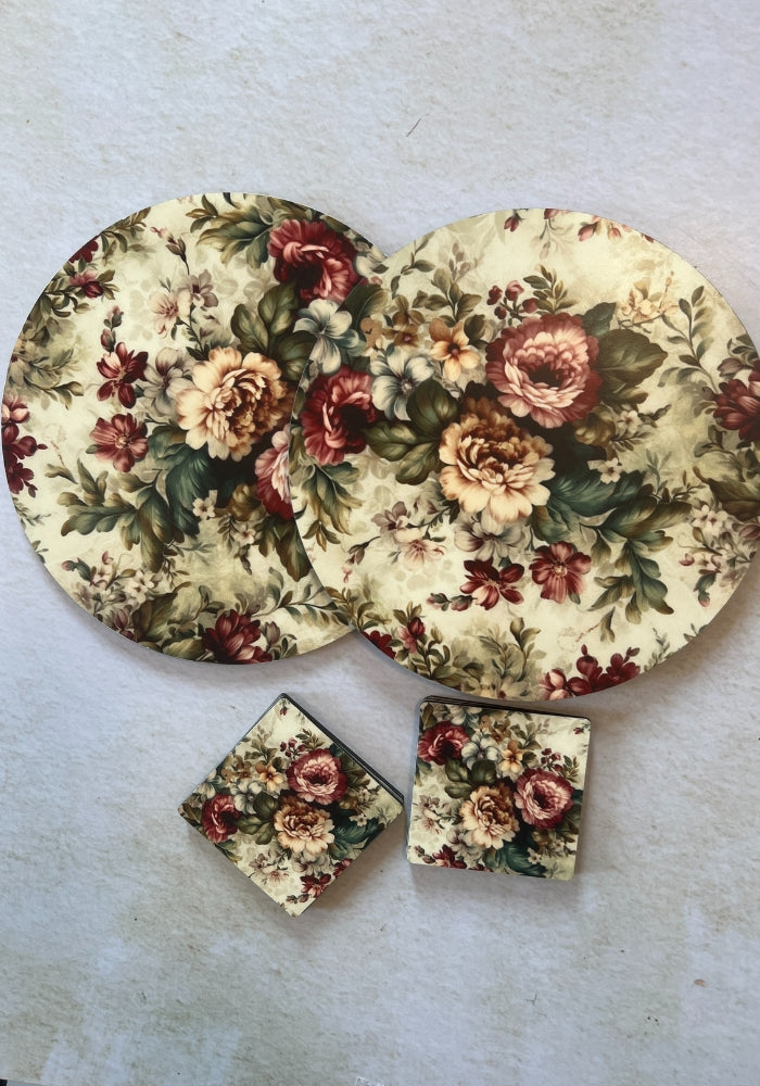 Dining Table Trivets - Gardenia