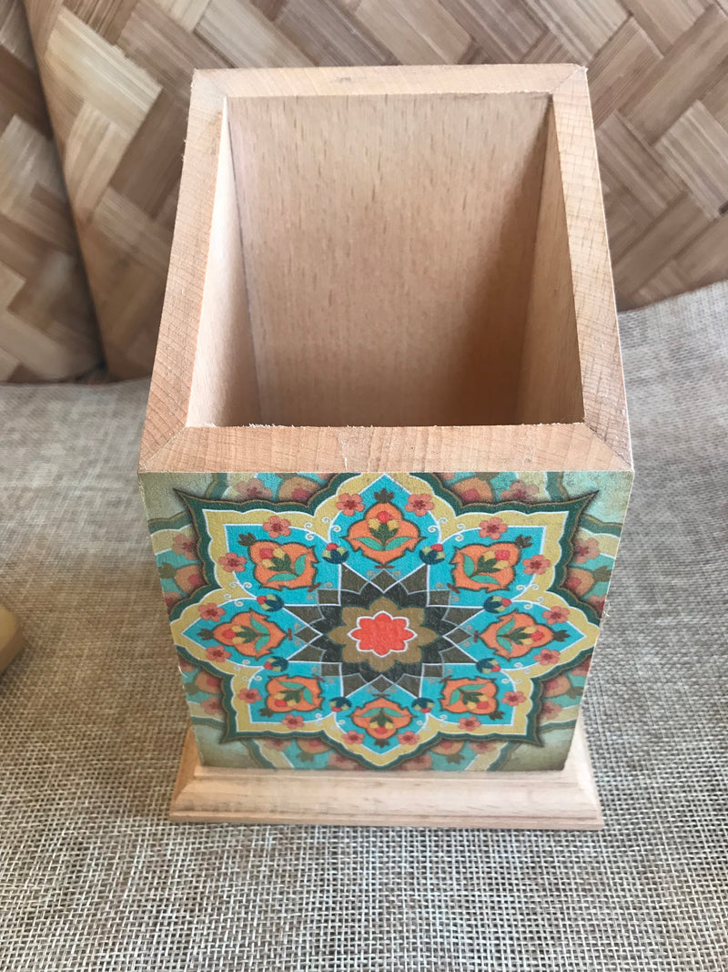 Multifunctional Holder - Green Mandala