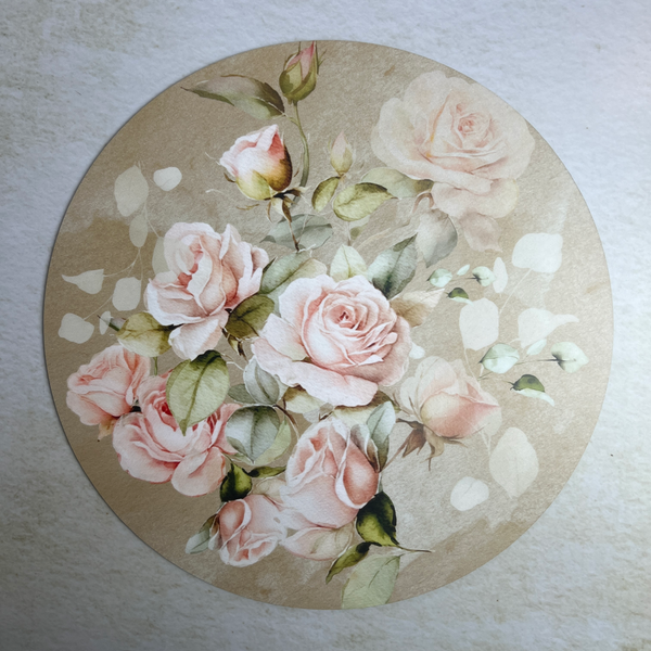 Dining Table Placemats - Pretty Roses