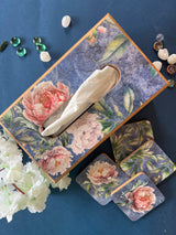 Tissue Box - The Luxury Series - Midnight Bloom