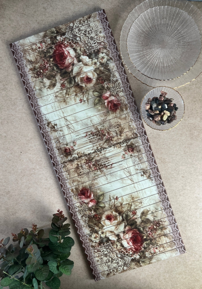 Wooden Collapsible Runner - Mystical Blooms