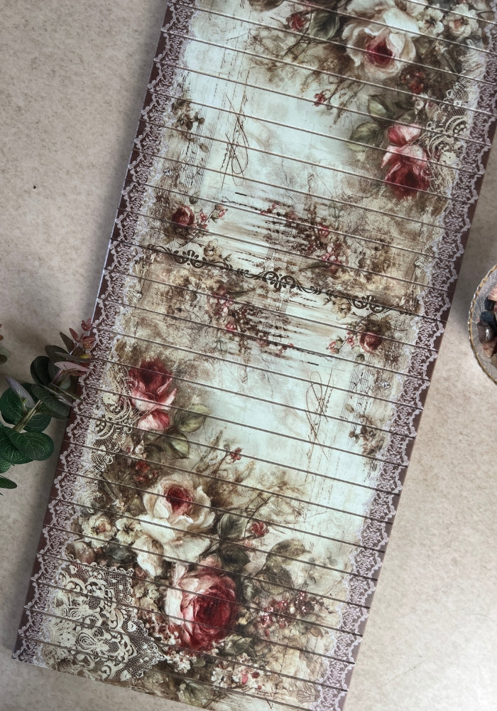 Wooden Collapsible Runner - Mystical Blooms
