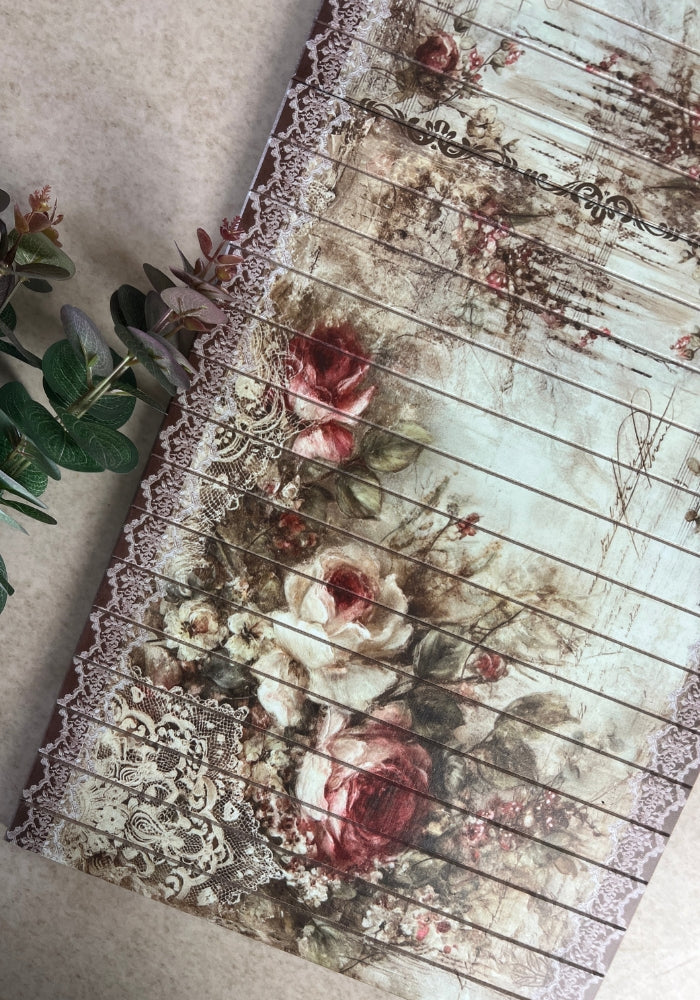 Wooden Collapsible Runner - Mystical Blooms
