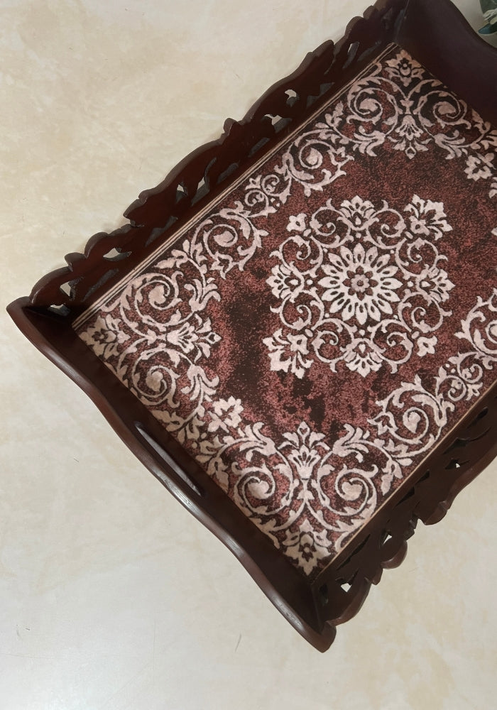 Symphony Carved Tray - Ornament