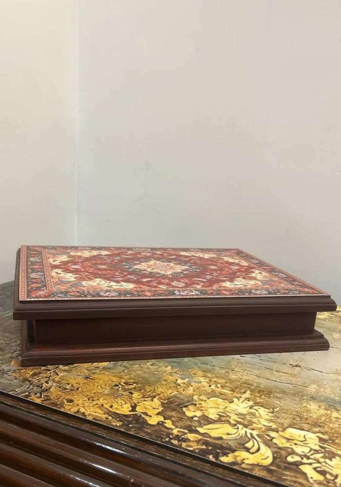 Wooden Cutlery Box - Persian Charm