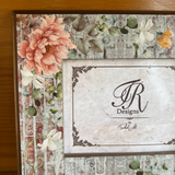 Photo Frame  - Brick Wall Florals