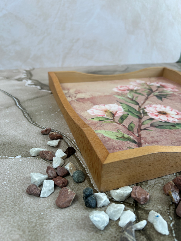 Square Tray - Luxury Series - Pink Blossom