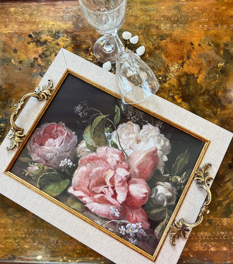 Frame Tray - Radiant Roses