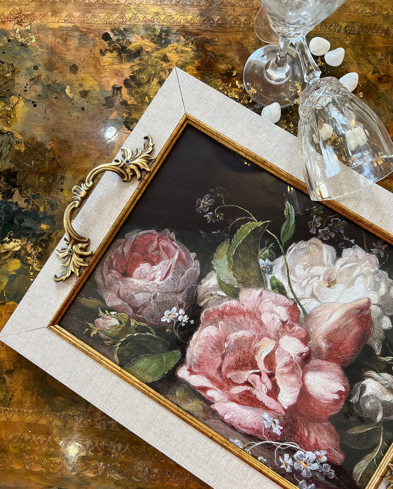 Frame Tray - Radiant Roses