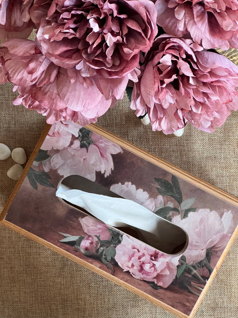 Tissue Box - The Luxury Series - Floral Rhapsody