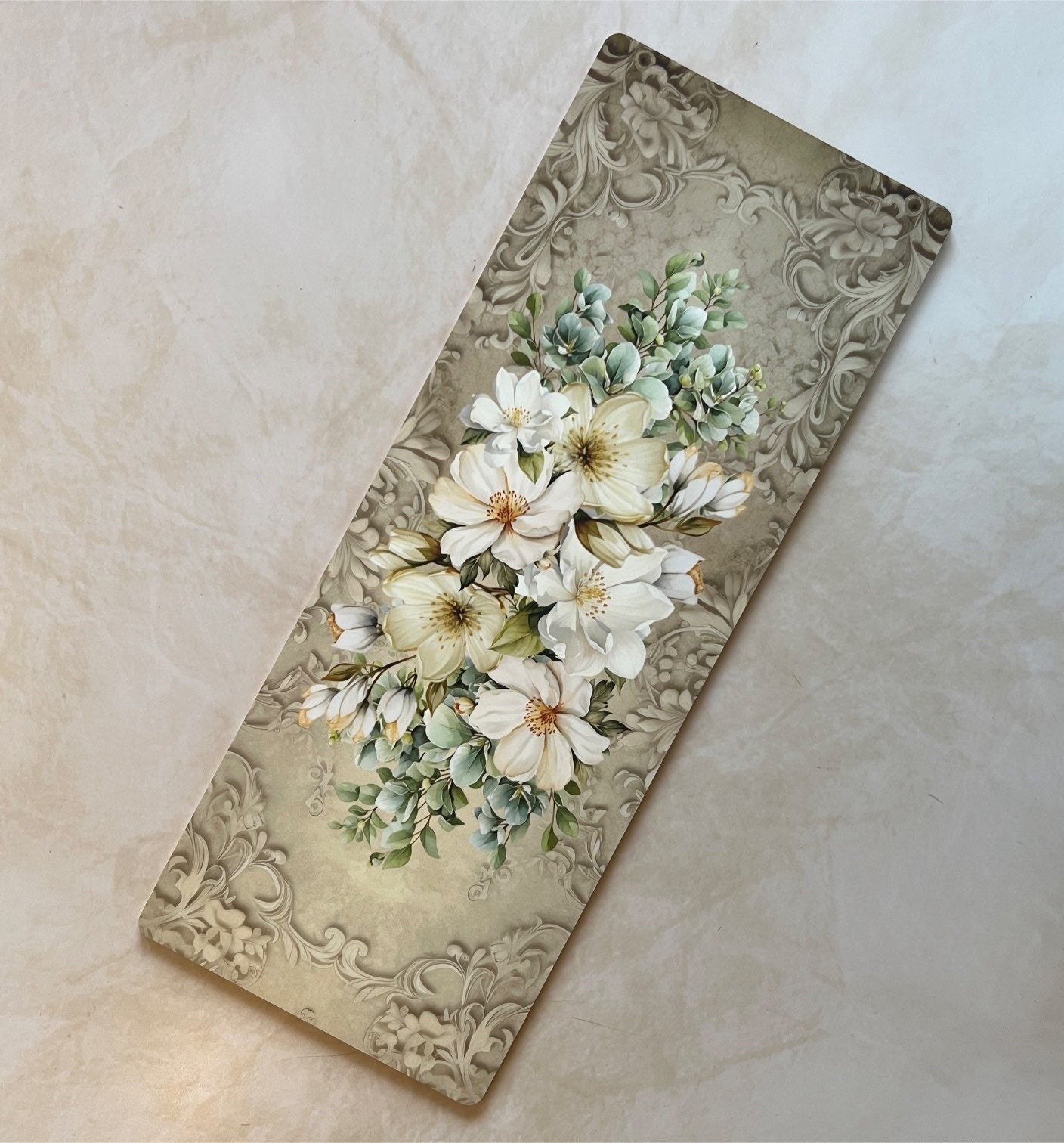 Wooden Flat Runner - Soft Blossom