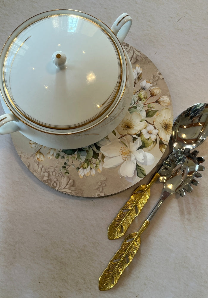 Dining Table Trivets - Soft Blossom