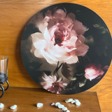 Dining Table Trivets - (Round) - Watercolor Florals