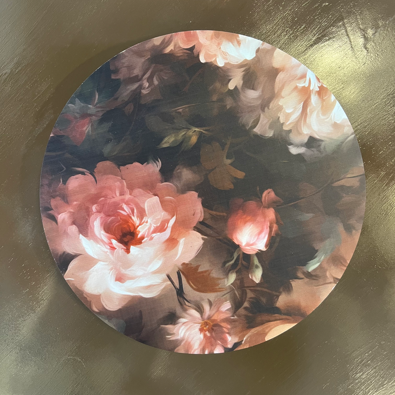 Turntable - Watercolor Florals