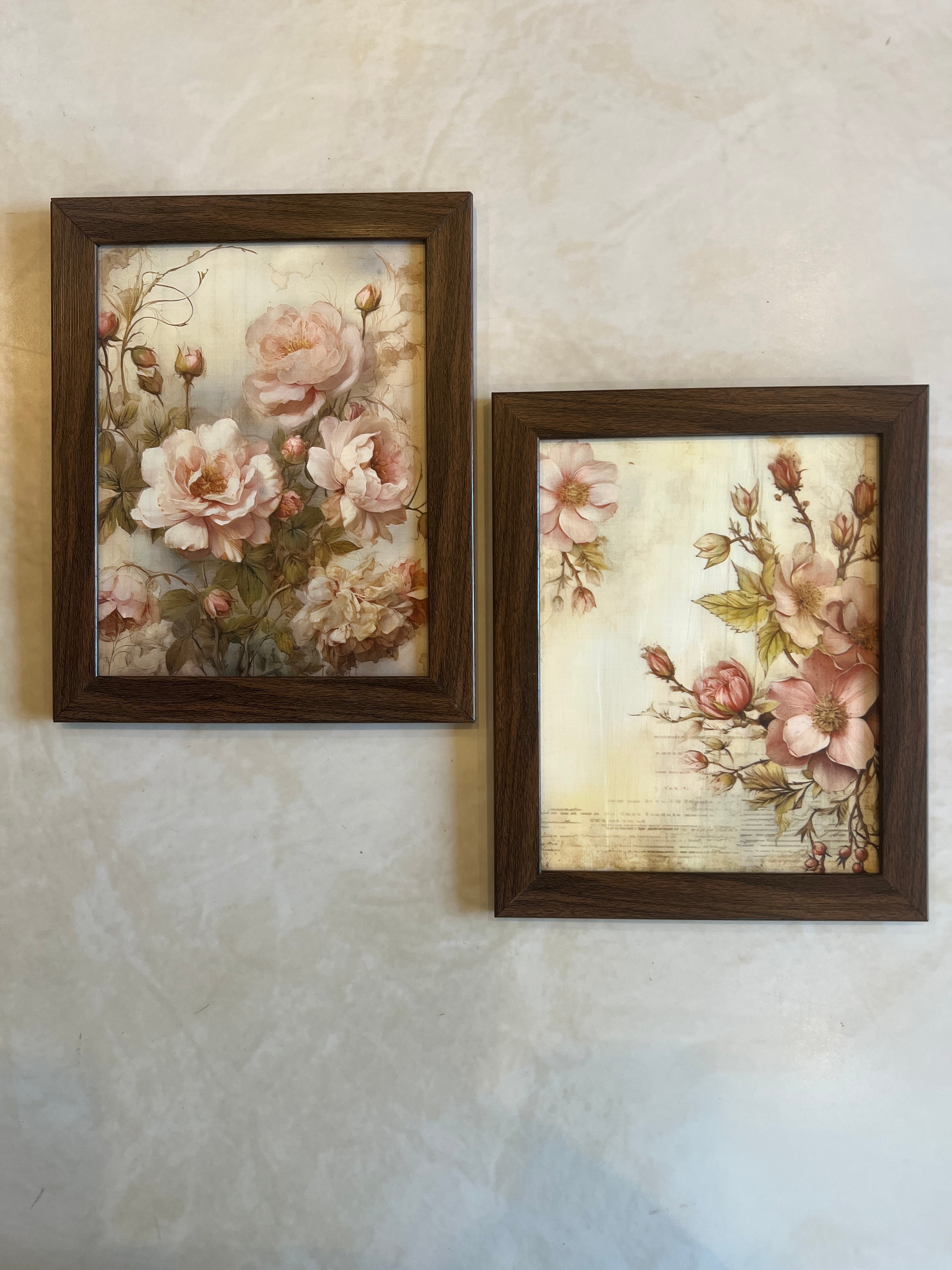 Wall Decor - Floral Blush