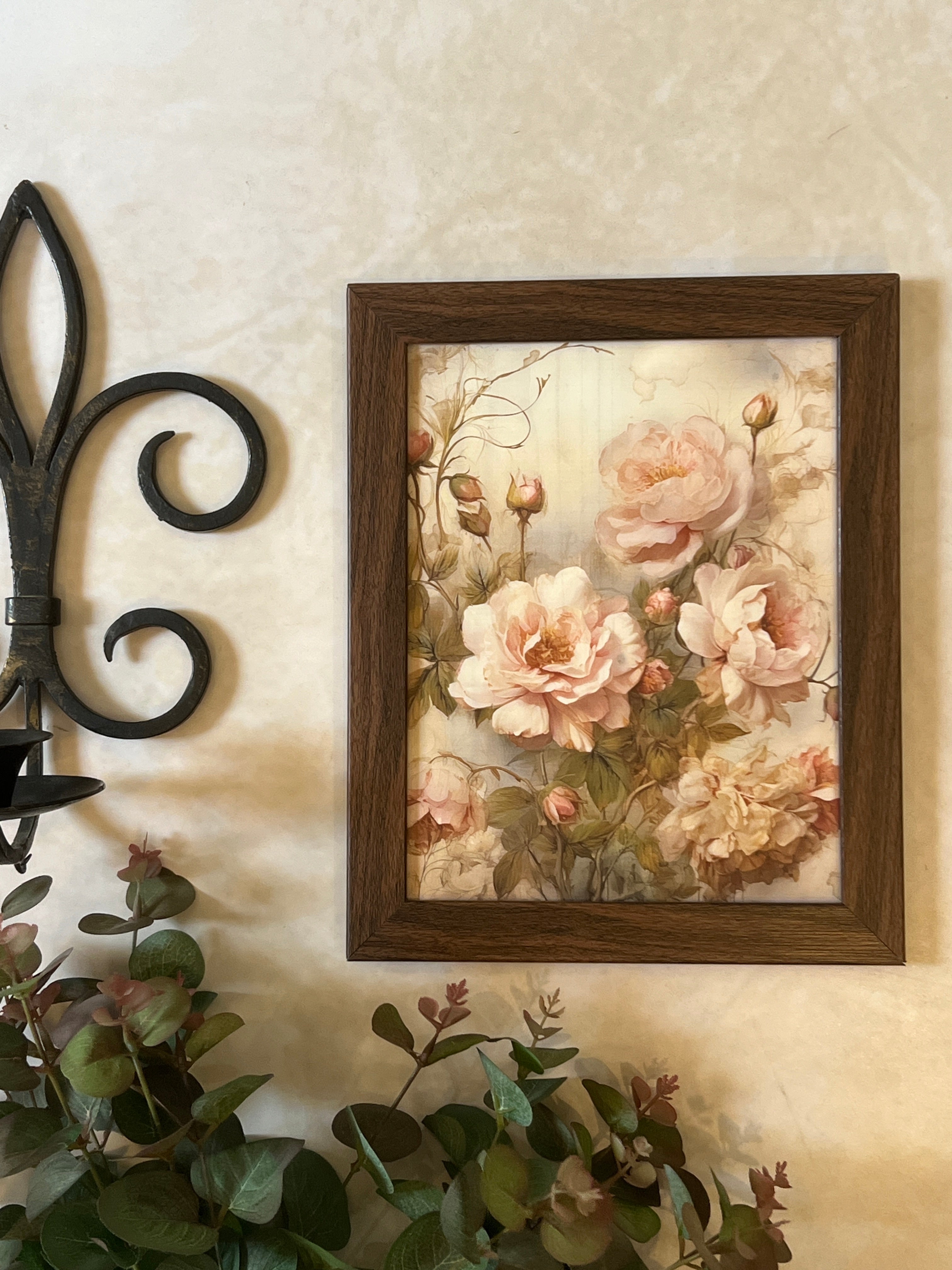 Wall Decor - Floral Blush