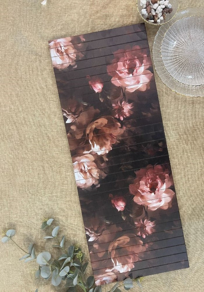 Wooden Collapsible Runner - Watercolor Florals