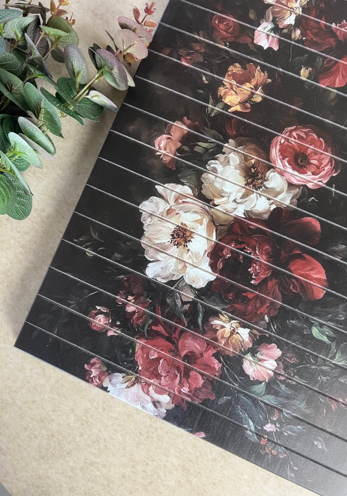 Wooden Collapsible Runner - Wild Florals