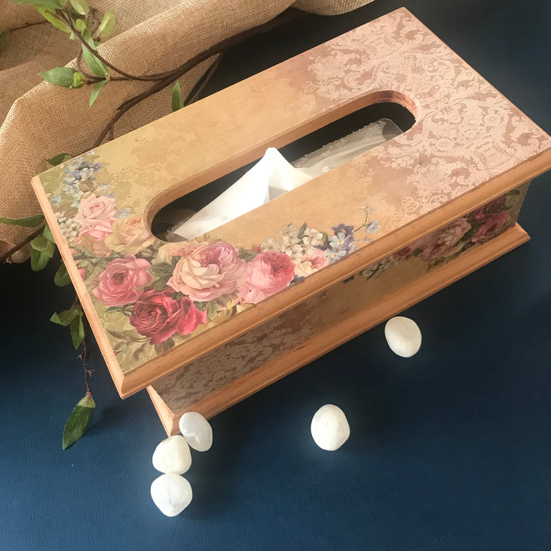 Tissue Box - The Luxury Series - Floral Sunshine