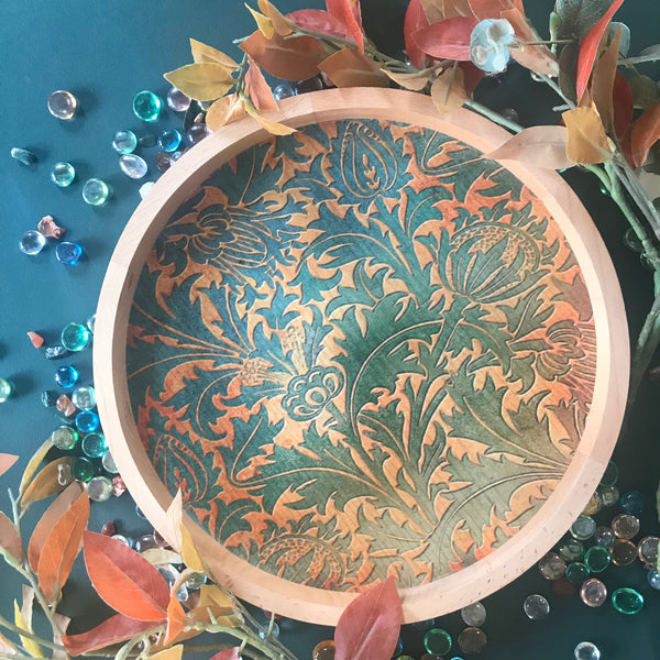 Round Tray - Ornate