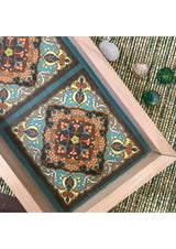 Signature Long Tray - Diamond Mandala