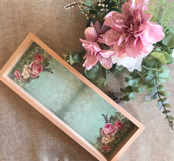 Signature Long Tray - Floral Fantasy