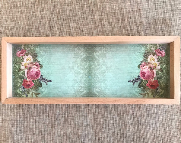 Signature Long Tray - Floral Fantasy