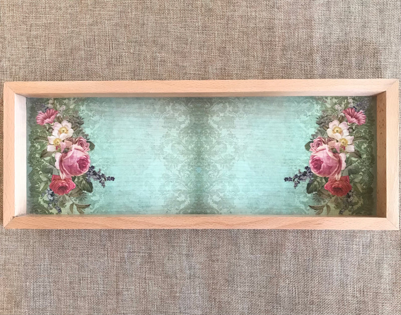 Signature Long Tray - Floral Fantasy