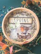 Round Tray - Spring