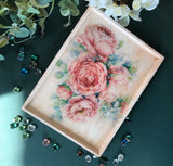 Rustic Roses Tray